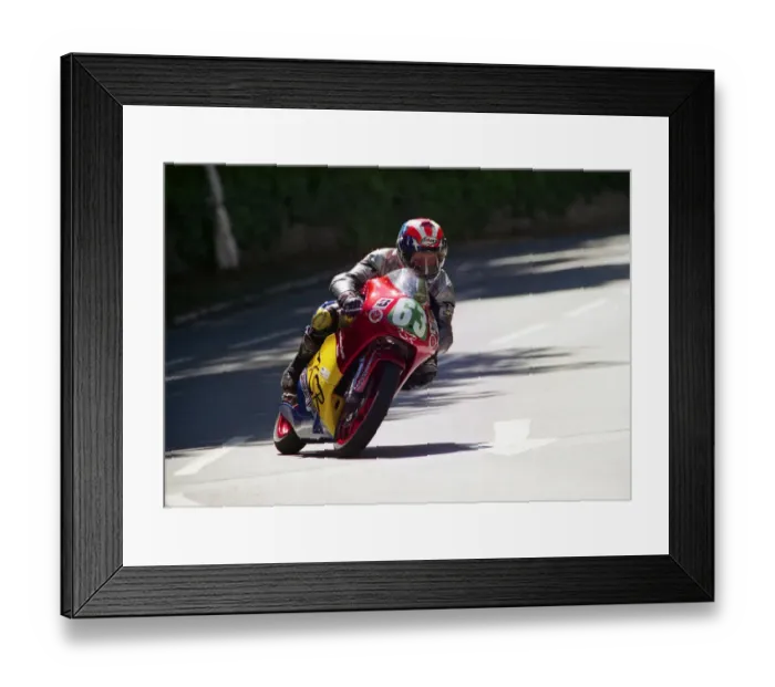 Framed Print : Chris Palmer (KSR Honda) 2002 Ultra Lightweight TT Framed Print : Chris Palmer (KSR Honda) 2002 Ultra Lightweight TT