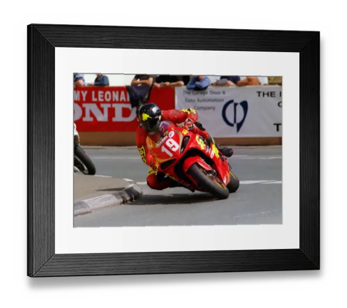 Framed Print : Bruce Anstey (Suzuki) 2002 Production 1000 TT Framed Print : Bruce Anstey (Suzuki) 2002 Production 1000 TT