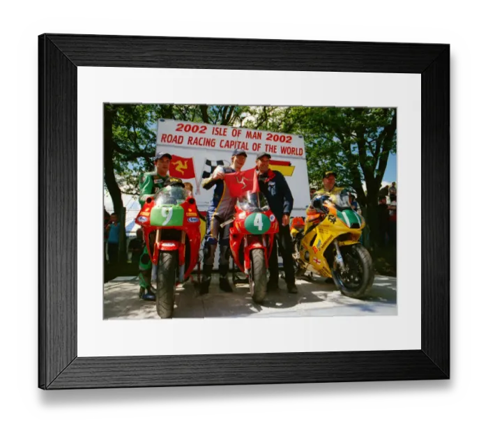 Framed Print : 2002 Lightweight 400 TT Podium Framed Print : 2002 Lightweight 400 TT Podium
