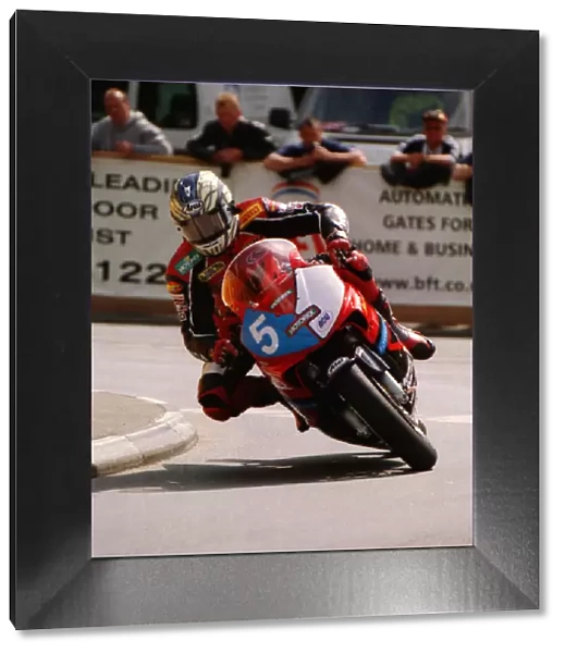 John McGuinness (Honda) 2002 Junior 600 TT