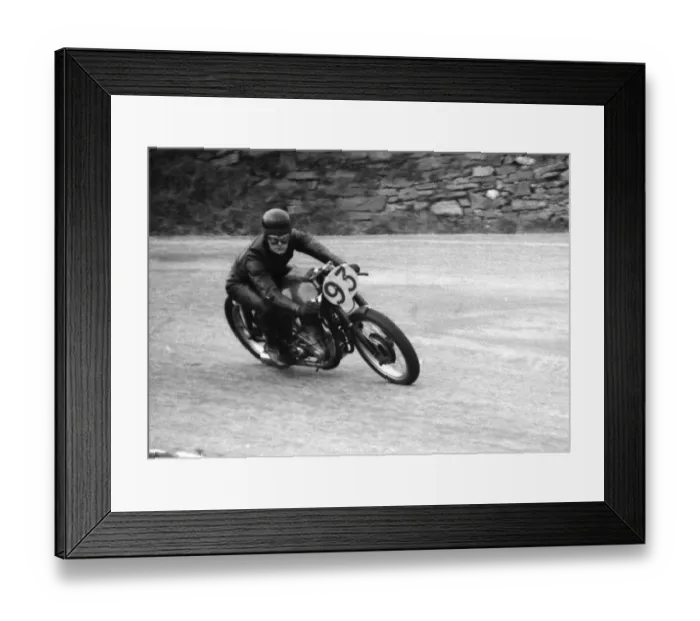 Framed Print : Alan Laing (BSA) 1958 Junior Newcomers Manx Grand Prix Framed Print : Alan Laing (BSA) 1958 Junior Newcomers Manx Grand Prix