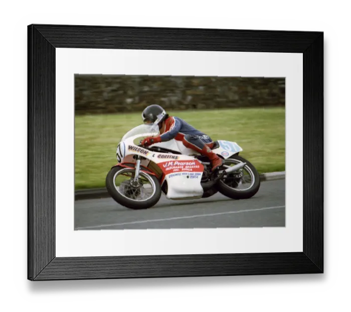 Framed Print : Roger Luckman (Wilson & Collins Yamaha) 1974 Junior Manx Grand Prix Framed Print : Roger Luckman (Wilson & Collins Yamaha) 1974 Junior Manx Grand Prix