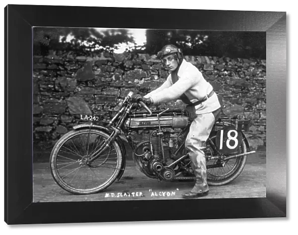 Norman Slatter (Alcyon) 1911 Junior TT