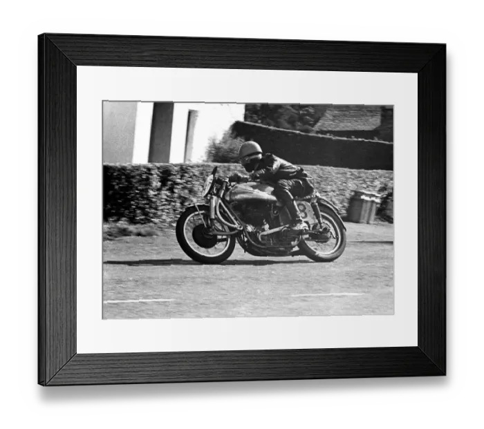 Framed Print : John Storr (Earles Special) 1951 Senior Manx Grand Prix Framed Print : John Storr (Earles Special) 1951 Senior Manx Grand Prix