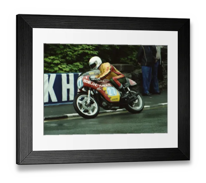 Framed Print : John Caffrey (Rowlands Honda) 1980 Formula Two TT Framed Print : John Caffrey (Rowlands Honda) 1980 Formula Two TT