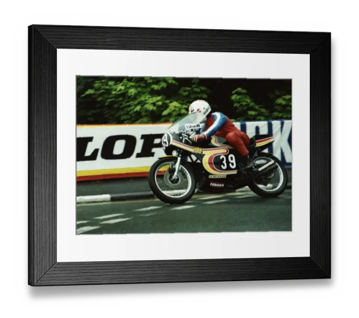 Framed Print : Ron Haslam (Nettleton Honda) 1980 Formula Three TT Framed Print : Ron Haslam (Nettleton Honda) 1980 Formula Three TT