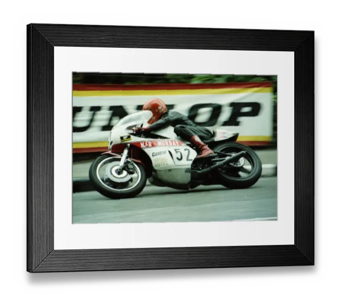Framed Print : George Linder (Yamaha) 1980 Classic TT Framed Print : George Linder (Yamaha) 1980 Classic TT