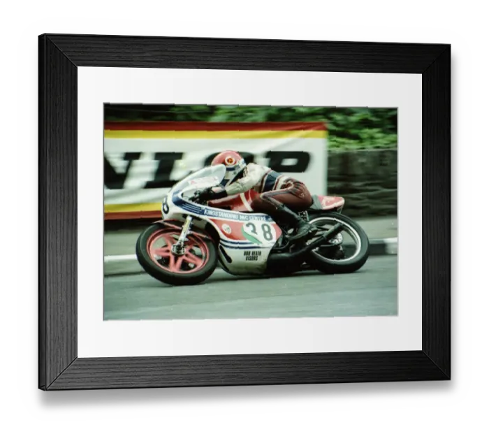 Framed Print : John Stone (Yamaha) 1980 Classic TT Framed Print : John Stone (Yamaha) 1980 Classic TT