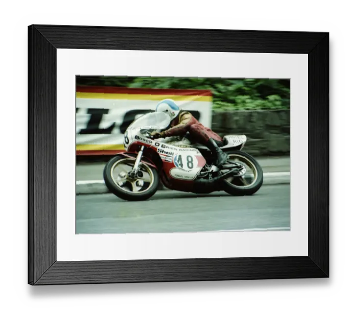 Framed Print : Conor McGinn (Yamaha) 1980 Classic TT Framed Print : Conor McGinn (Yamaha) 1980 Classic TT