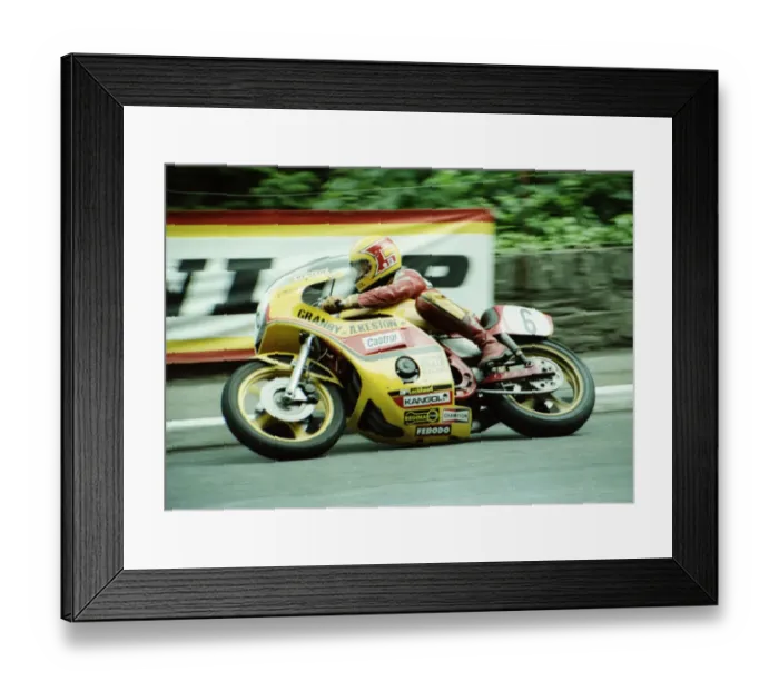 Framed Print : Graeme McGregor (Granby Honda) 1980 Classic TT Framed Print : Graeme McGregor (Granby Honda) 1980 Classic TT