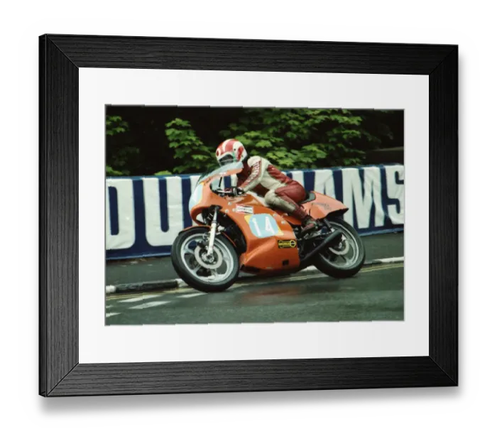 Framed Print : George Fogarty (Laverda) 1980 Formula Two TT Framed Print : George Fogarty (Laverda) 1980 Formula Two TT