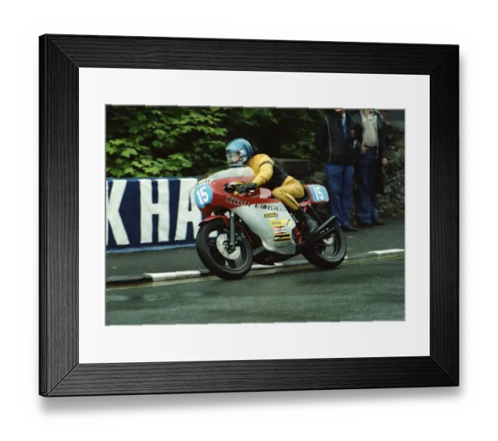 Framed Print : Roger Corbett (Kawasaki) 1980 Formula Two TT Framed Print : Roger Corbett (Kawasaki) 1980 Formula Two TT