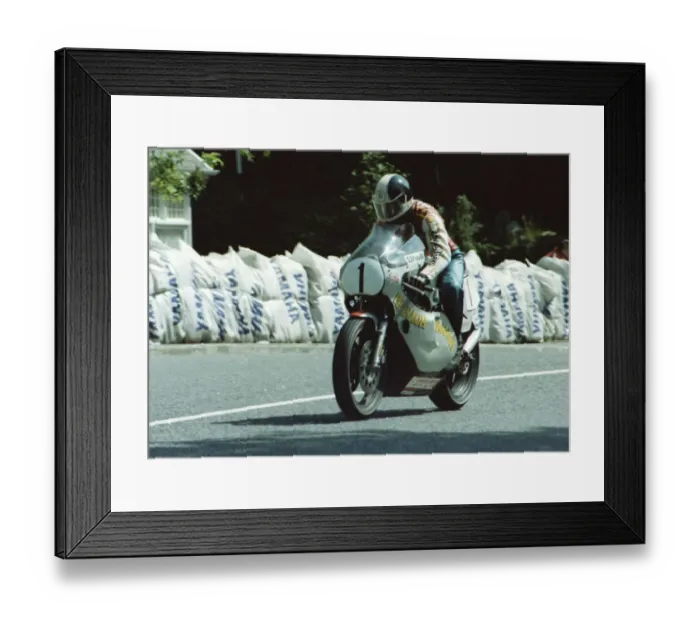 Framed Print : Steve Ward (Pharaoh Yamaha) 1981 Classic TT Framed Print : Steve Ward (Pharaoh Yamaha) 1981 Classic TT