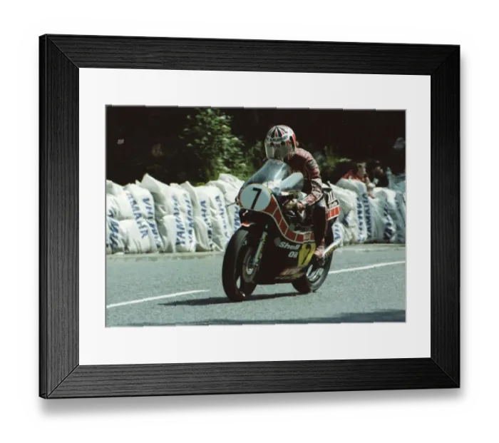 Framed Print : Bernard Murray (Yamaha) 1981 Classic TT Framed Print : Bernard Murray (Yamaha) 1981 Classic TT