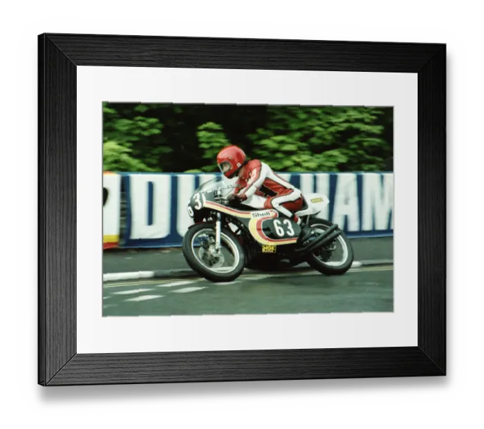 Framed Print : John Stephens (Nettleton Honda) 1980 Formula Three TT Framed Print : John Stephens (Nettleton Honda) 1980 Formula Three TT