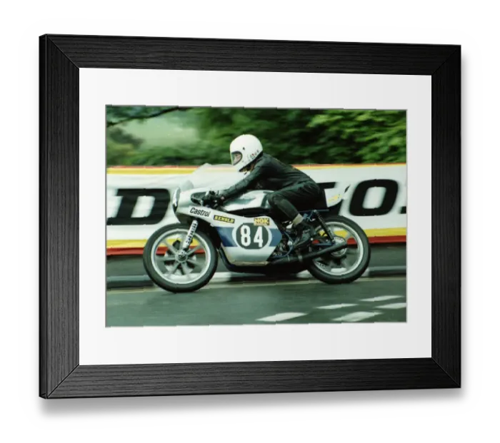 Framed Print : Stan Lawley (Yamaha) 1980 Formula Three TT Framed Print : Stan Lawley (Yamaha) 1980 Formula Three TT