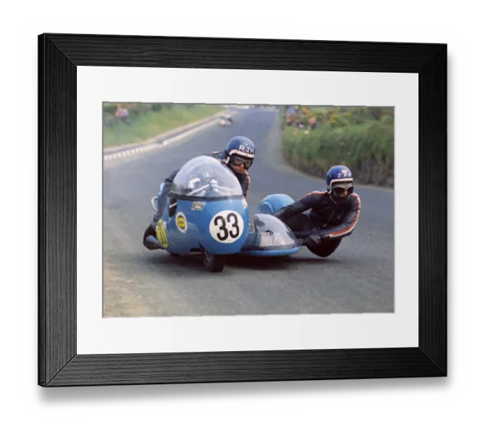 Framed Print : Dick Hawes & John Mann (RGM Seeley) 1970 750 Sidecar TT Framed Print : Dick Hawes & John Mann (RGM Seeley) 1970 750 Sidecar TT