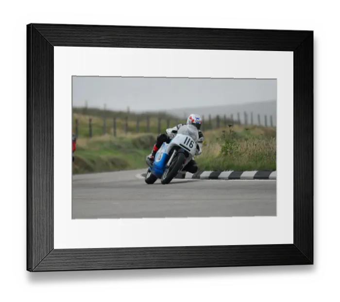 Framed Print : Gavin Lupton (Triumph) 2013 Formula Classic TT Framed Print : Gavin Lupton (Triumph) 2013 Formula Classic TT