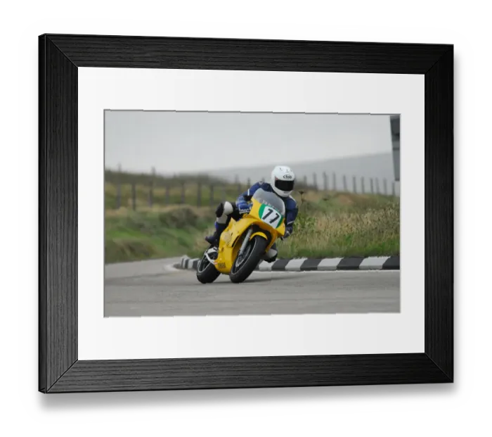 Framed Print : Neil Chadwick (Yamaha) 2013 Formula Two Classic TT Framed Print : Neil Chadwick (Yamaha) 2013 Formula Two Classic TT