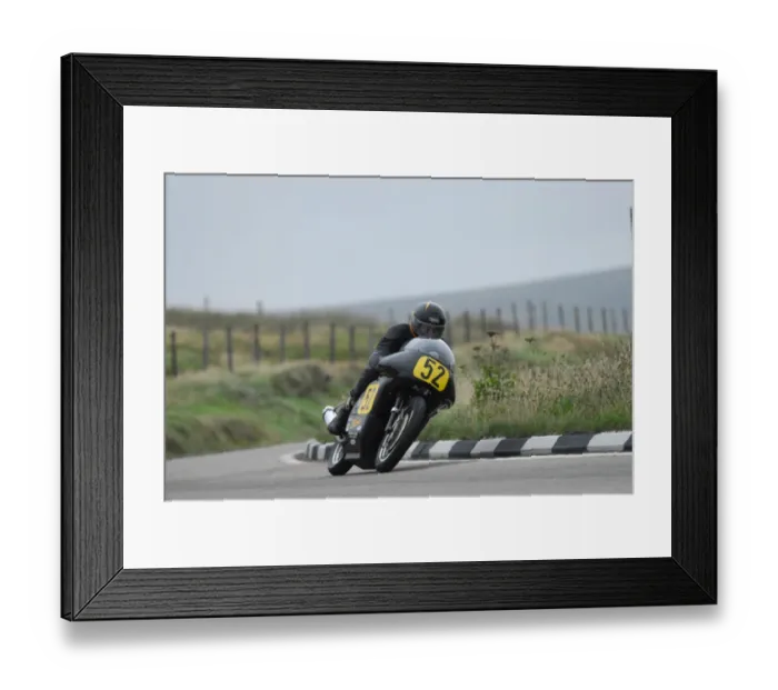 Framed Print : Tony Ainley (Velocette) 2013 500 Classic TT Framed Print : Tony Ainley (Velocette) 2013 500 Classic TT