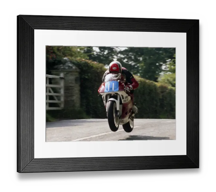 Framed Print : Greg Broughton (Yamaha) 1993 Junior Manx Grand Prix Framed Print : Greg Broughton (Yamaha) 1993 Junior Manx Grand Prix