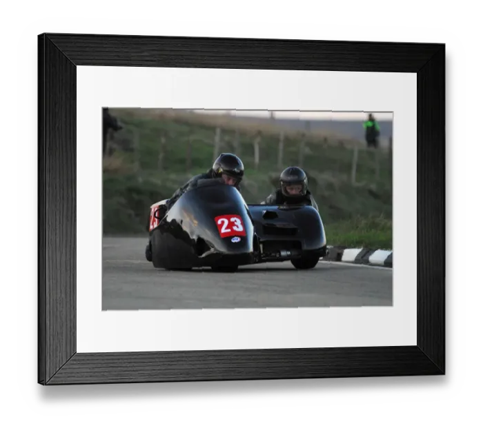 Framed Print : Brian Kelly & Jason O Connor (Windle Honda) 2013 Sidecar TT Framed Print : Brian Kelly & Jason O Connor (Windle Honda) 2013 Sidecar TT