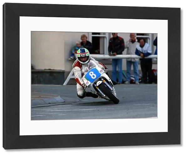 Stanley Rea (Cowles Yamaha) 1990 Junior Manx Grand Prix