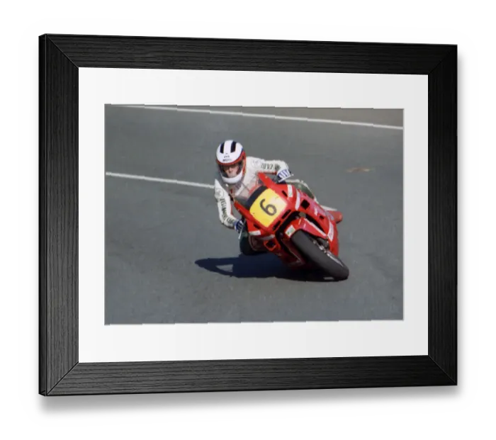 Framed Print : Stuart Marshall (Honda) 1987 Senior Manx Grand Prix Framed Print : Stuart Marshall (Honda) 1987 Senior Manx Grand Prix