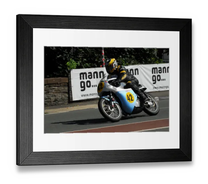 Framed Print : Ian Bainbridge (Norton) 2013 500 Classic TT Framed Print : Ian Bainbridge (Norton) 2013 500 Classic TT
