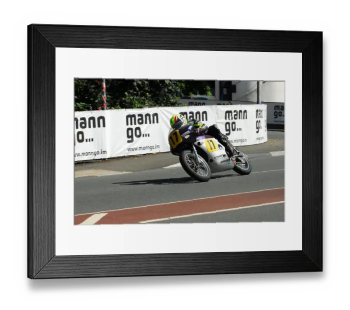 Framed Print : Ian Lougher (Royal Enfield) 2013 500 Classic TT Framed Print : Ian Lougher (Royal Enfield) 2013 500 Classic TT