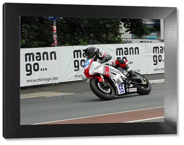 Justin Collins (Yamaha) 2013 Junior Manx Grand Prix