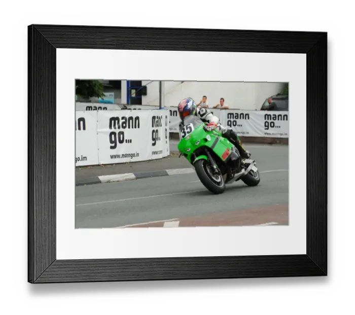 Framed Print : Marek Wieckowski (Moto Martin) 2013 Formula One Classic TT