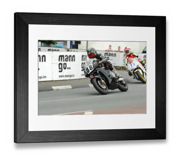 Framed Print : Derek Glass (Kawasaki) 2013 Formula Two Classic TT Framed Print : Derek Glass (Kawasaki) 2013 Formula Two Classic TT