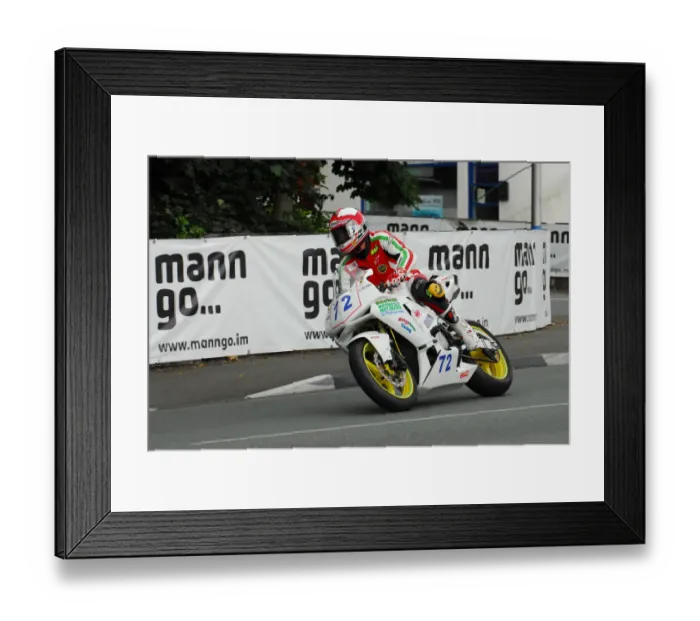 Framed Print : Mick Hampson (Honda) 2013 Junior Manx Grand Prix Framed Print : Mick Hampson (Honda) 2013 Junior Manx Grand Prix
