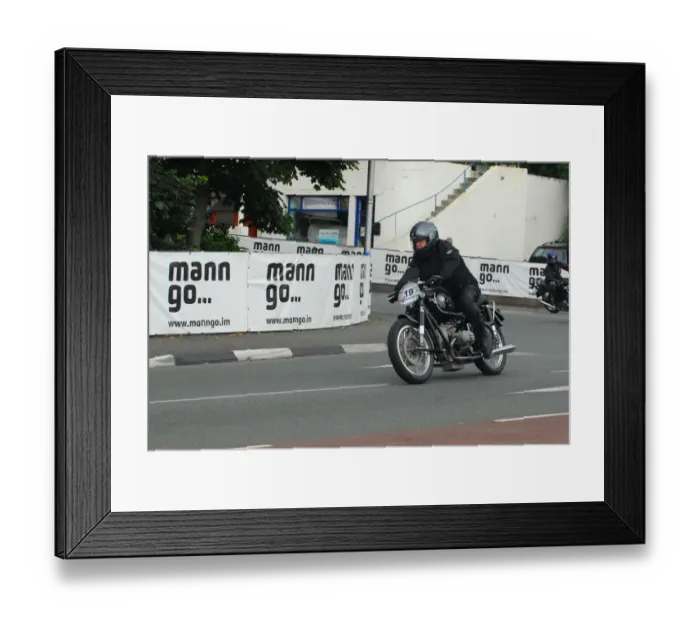 Framed Print : Alan Payne (BMW) 2013 Classic TT Parade Lap Framed Print : Alan Payne (BMW) 2013 Classic TT Parade Lap