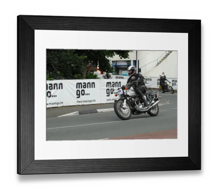 Framed Print : Norman Lorton (Norton) 2013 Classic TT Parade Lap Framed Print : Norman Lorton (Norton) 2013 Classic TT Parade Lap