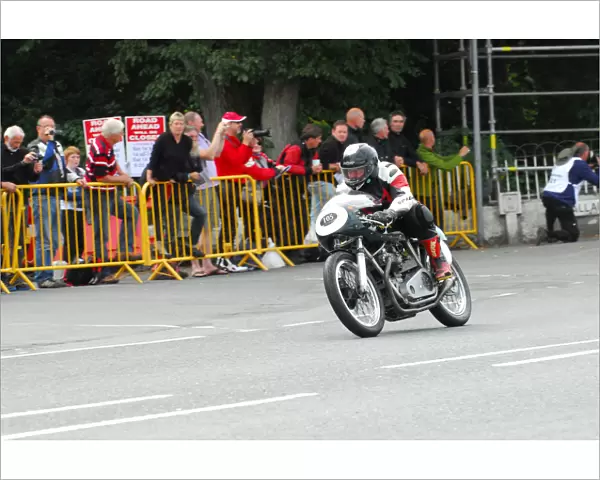 John Brindley (Norton Metisse) 2013 Classic TT Lap of Honour