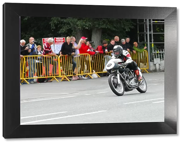 John Brindley (Norton Metisse) 2013 Classic TT Lap of Honour