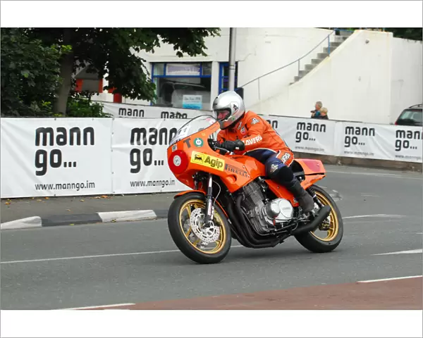 Bob Dixon (Laverda) 2013 Classic TT Parade Lap