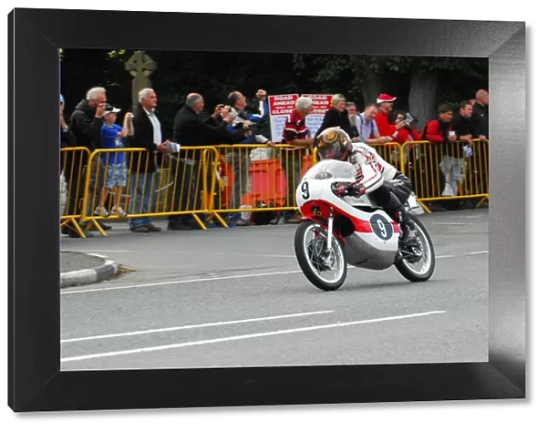 Jos Schurgers (Yamaha) 2013 Classic TT Lap of Honour