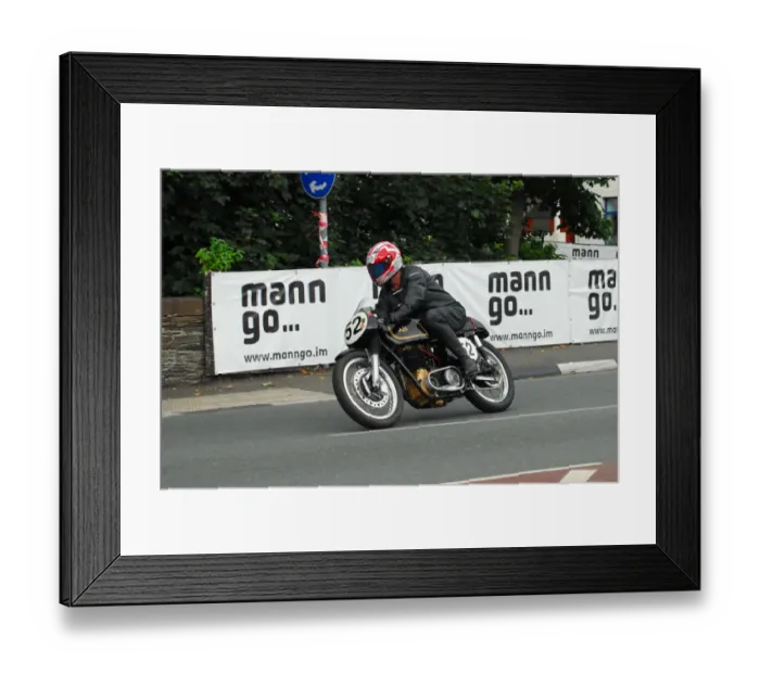 Framed Print : Neil Fairless (AJS) 2013 Classic TT Parade Lap Framed Print : Neil Fairless (AJS) 2013 Classic TT Parade Lap