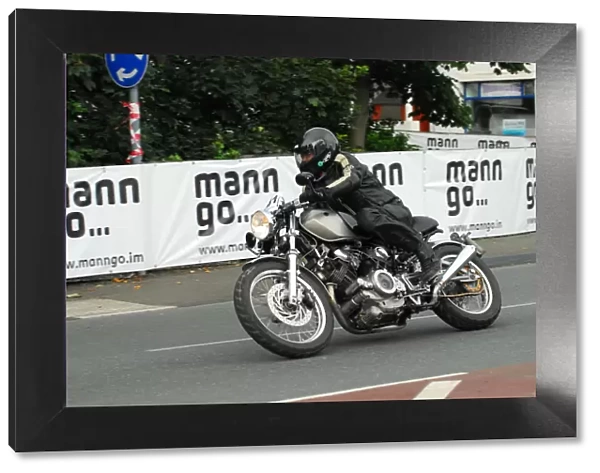 Manfred Deist (Yamaha) 2013 Classic TT Parade Lap