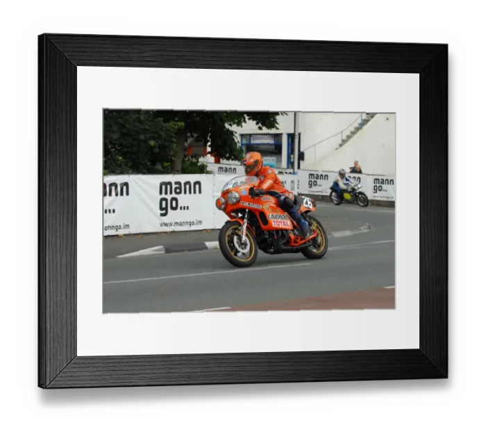 Framed Print : Piero Laverda (Laverda) 2013 Classic TT Parade Lap Framed Print : Piero Laverda (Laverda) 2013 Classic TT Parade Lap