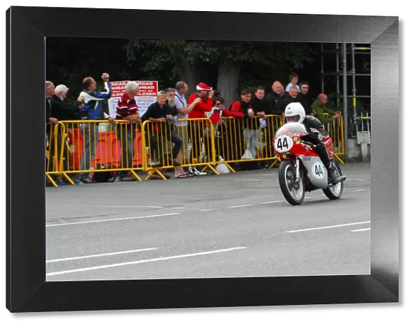 David Cretney (MV) 2013 Classic TT Lap of Honour