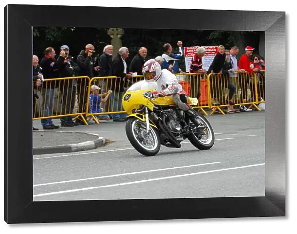 David Roberts (Honda) 2013 Classic TT Lap of Honour