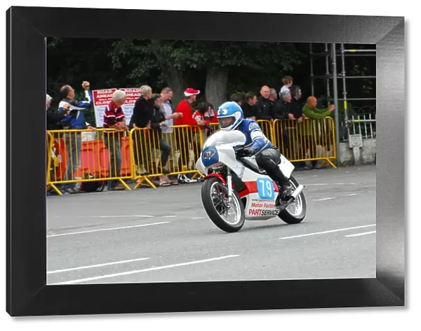 Nigel Rollason (Yamaha) 2013 Classic TT Lap of Honour