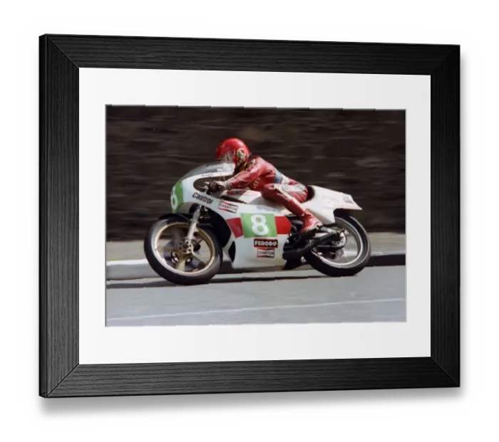 Framed Print : Jeff Sayle (Yamaha) 1979 Junior TT Framed Print : Jeff Sayle (Yamaha) 1979 Junior TT