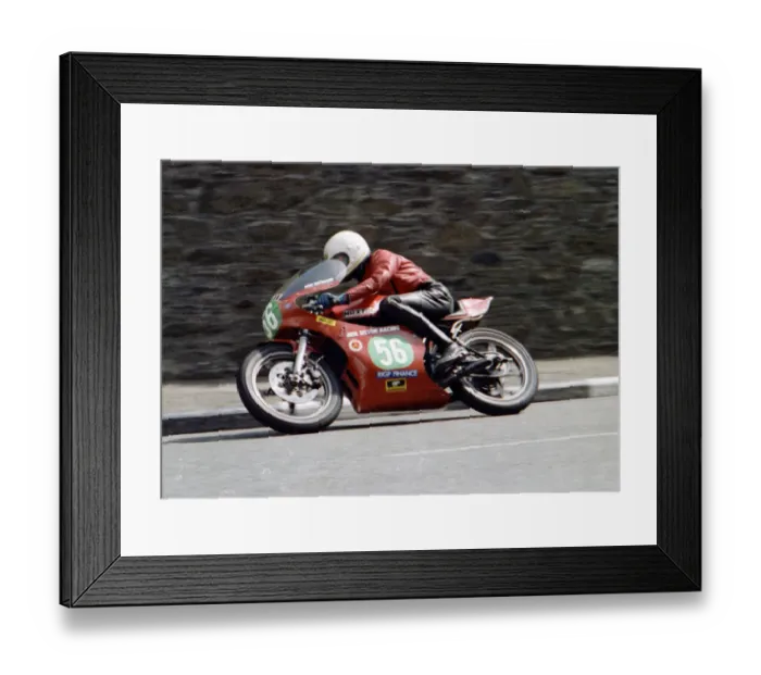 Framed Print : Dave Goodfellow (Yamaha) 1979 Junior TT Framed Print : Dave Goodfellow (Yamaha) 1979 Junior TT