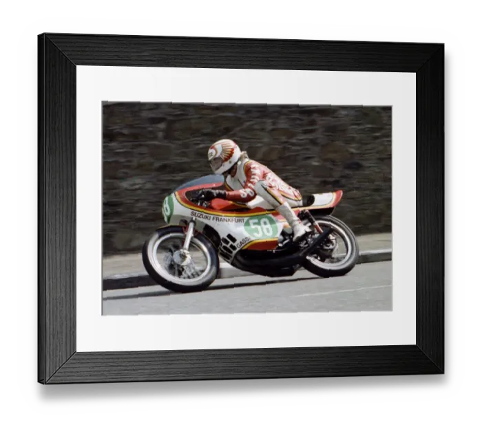 Framed Print : Harald Gasse (Yamaha) 1979 Junior TT Framed Print : Harald Gasse (Yamaha) 1979 Junior TT