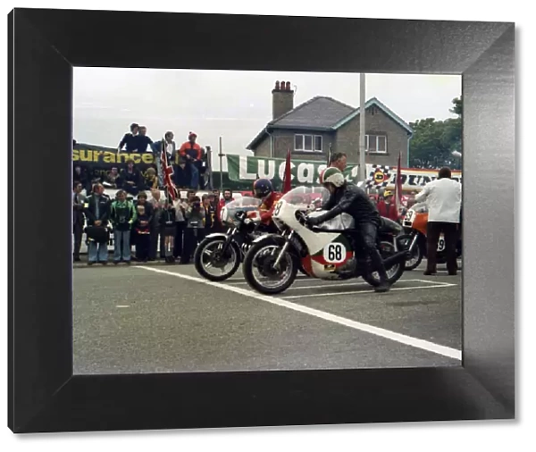 Graham Bentman (Honda) & Jeff Jones (Triumph) 1979 Classic TT